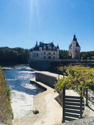 Photographie du château de Chenonceau, un des châteaux de la Loire en région Centre Val-de-Loire